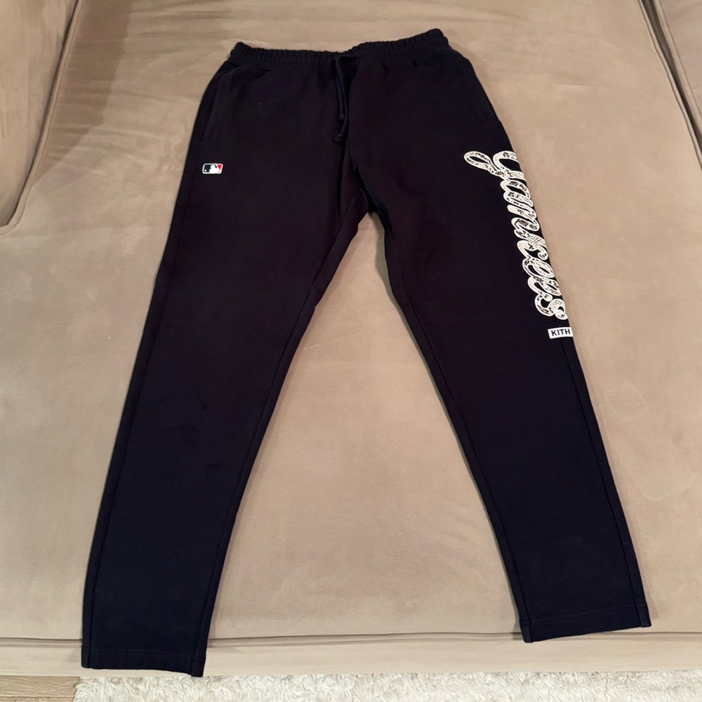 Kith x MLB x Yankees Sweat Pant (Navy Blue)